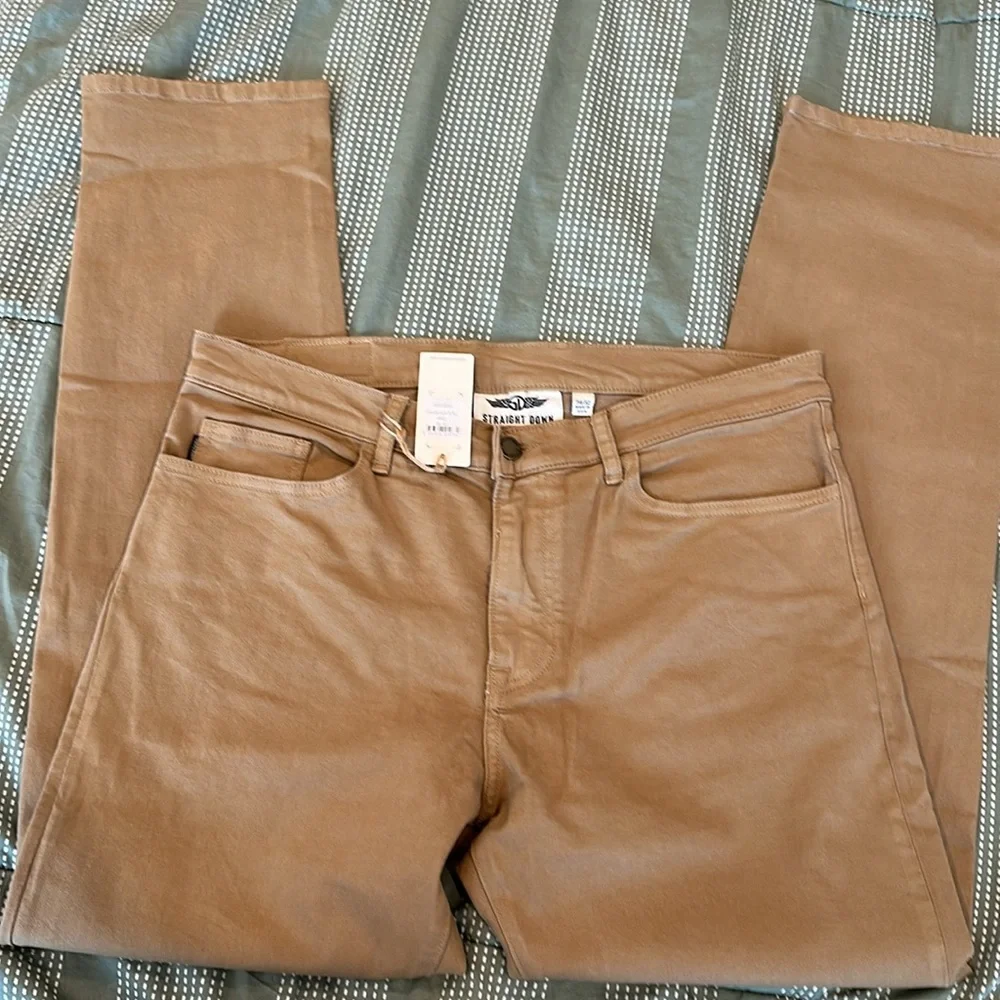Straight Down Men's Henderson 5-Pocket Pant - Bronze 
34x32 - Picture 6 of 7
